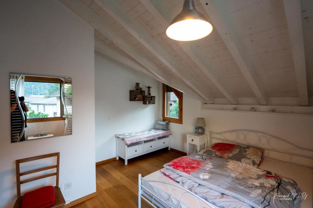 Zimmer Mit Eigenem Badezimmer Näfels Exterior foto